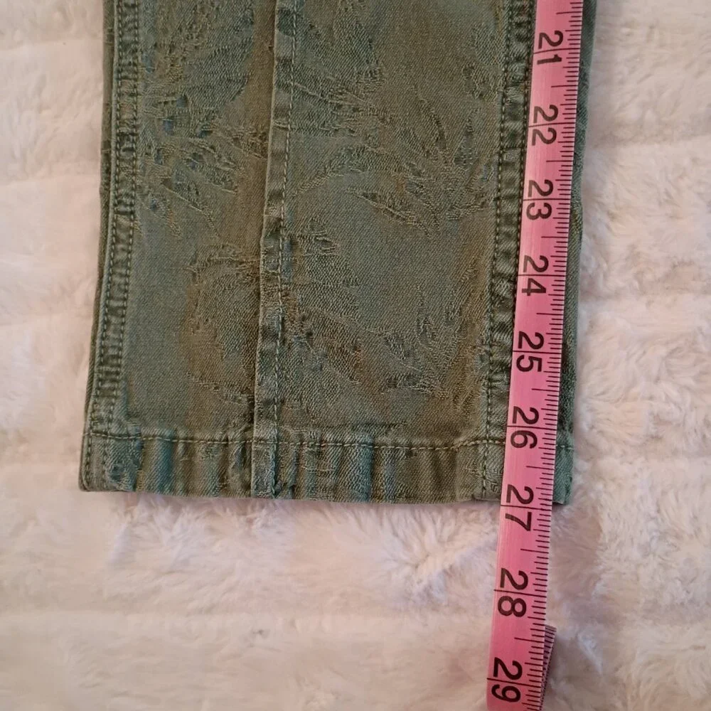 ANTHROPOLOGIE The Wanderer Embossed Pants - Picture 6 of 11